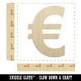 thumbnail image 2 of Euro Symbol Wood Shape Unfinished Piece Cutout Craft DIY Projects - 4.70 Inch Size - 1/8 Inch Thick, 2 of 7