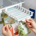 thumbnail image 2 of Raindrops Fridge Organizer Adjustable Kitchen Refrigerator Organizer Fridge Accessories, 2 of 8