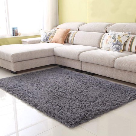 Nk Ultra Soft Indoor Modern Area Rugs Fluffy Living Room Carpets Nk Ultra Soft Indoor Modern Area Rugs Fluffy Living Room Carpets Suitable For Children Bedroom Home Decor Nursery 4 Feet By 5 3 Blue