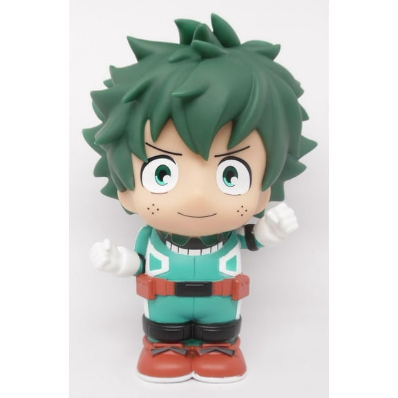 My Hero Academia Anime Vinyl 8" Deku Figural Coin Slot Bank by Monogram