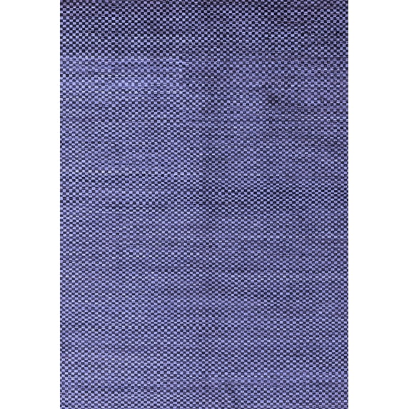 Ahgly Company Machine Washable Indoor Rectangle Abstract Blue Modern Area Rugs, 8' x 12'