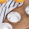 thumbnail image 4 of Huevo Latas Desechables Tarta De Pastel Multifuncional Tarta De Huevo Molde De Aluminio Molde De Tarta De Huevo Tazas Para Hornear Resistentes Al Calor Para Interior Hogar Cocina 100Pcs Eigraketly HA018713-00, 4 of 6