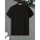 thumbnail image 2 of Men's Casual Crew Neck T-Shirt with Unique Airplane Print - Breathable Cotton, Machine Washable - Perfect for Summer, Casual Sporty Tee, Summer Gifts, 2 of 8