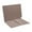 Gray, variant on 14 pt White Folders, Full Cut End Tab, Letter Size, 1/2 Pocket Inside Front (Box of 50)