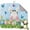 Blue, variant on Easter Dish Drying Mat for Kitchen Counter Bunny Rabbit Butt Eggs Drying Pad Absorbent Drying Mats for Countertops Sinks Draining Racks Butterfly Flower Teal Wood Drainer Spring Decor 16x18 Inch
