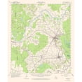 thumbnail image 3 of USGS 15x18 Black Modern Framed Museum Art Print Titled - Marksville Louisiana Quad - USGS 1962, 3 of 5