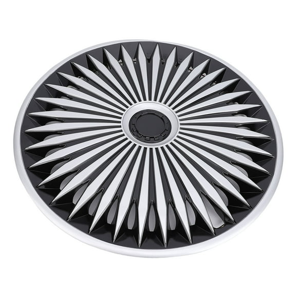 17 Inch Hubcaps, 4pcs Snap On Wheel Rim Cover Set, Wear Proof, ABS, Universal Fit for Cars Truck SUV