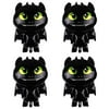 MC TTL How to Train Your Dragon 3 Balloons, Night Toothless Balloons, How to Train Your Dragon Balloon Party Supplies Decorations