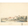 thumbnail image 3 of Jens Juel 24x20 Black Modern Framed Museum Art Print Titled - Herlufsholm Church by Susaen (1745 - 1802), 3 of 5
