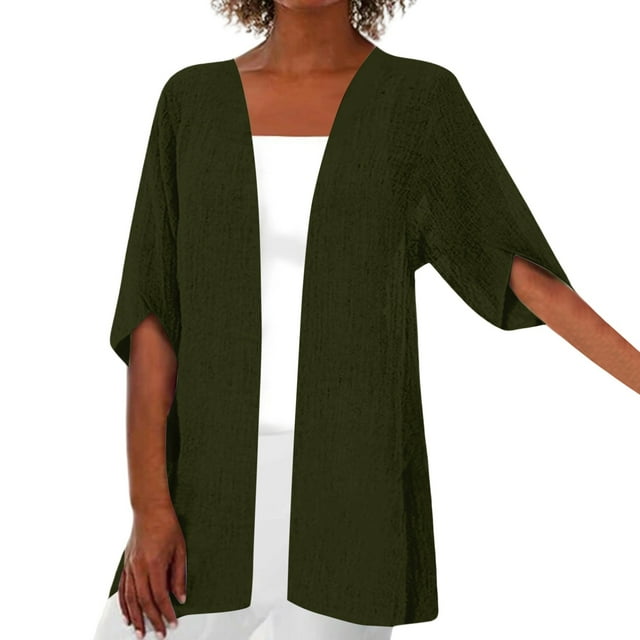 Cardigans pour Femmes Grande Taille 4x Chandail d'Hiver Cardigan de Plage Cardigans Décontractés Chandail de Surf Femmes Chandail Léopard Robe Get It by Tomorrow Kimono Cardigan Fermé Tricoté