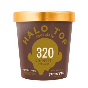 Halo Top, Chocolate Ice Cream, Pint (8 Count)