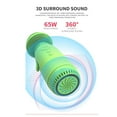 thumbnail image 3 of Auriculares inalámbricos Bluetooth 5.0 2 en 1 para niños y adultos Verde, 3 of 9