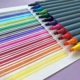 thumbnail image 4 of shiyou-ZIG Calligraphy Marker Pens, 12 Colors set, 2mm & 3.5mm Dual Tip Markers, for Writing & Hand Lettering, for Professional, Beginner, Water-based dye ink, Made in Japan, 4 of 4