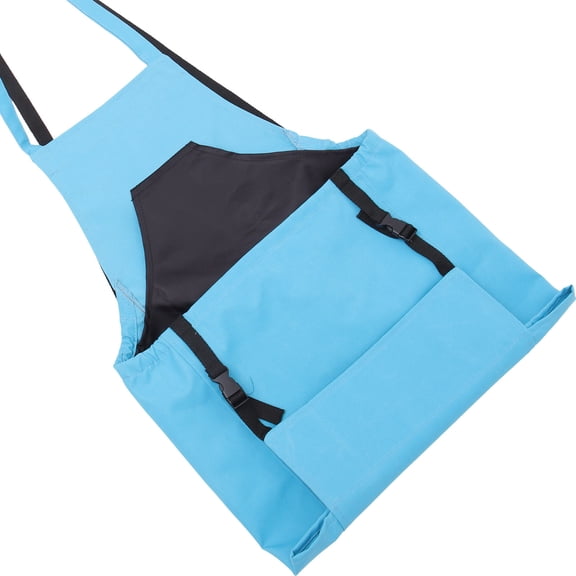 DINHEAROM Gardening Apron for Adults with Large Pockets, Storage Tool Aprons 23.2x19.3x0.4 inches
