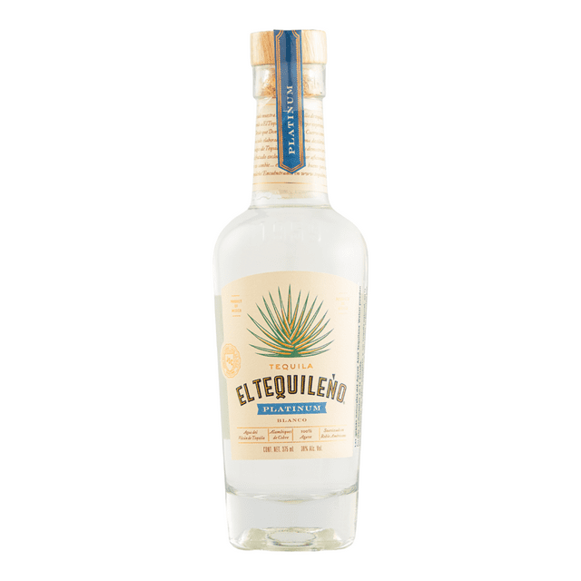 Tequila El Tequileño Platinum Blanco 375 Ml El Tequileño Tequila, Blanco