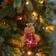 thumbnail image 1 of Puntoco Colgante de decoración navideña Colgante de tela de árbol de Navidad Colgante de figura de anciano Colgante de ventana, 1 of 6
