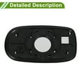 thumbnail image 4 of Unique Bargains Door Wing Right Without Heating Mirror Glass Replacement w/ Backing Plate No.876213L900/876213L110 for Hyundai Azera 2006-2008, 4 of 6