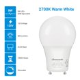 thumbnail image 3 of Bombillas LED DEWENWILS GU24, 9 W, 800 lm, 2700 K, regulables, paquete de 4, 3 of 7