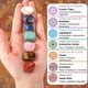 thumbnail image 3 of Cuenco Tibetano 9.5cm con Cojín Rojo, Mazo de Madera y 7 Piedras Chakras - Juego Completo para Meditación, Yoga, Reiki, Sanación Espiritual y Decoración Zen, 3 of 8