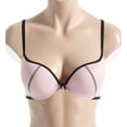 thumbnail image 3 of Women's Maidenform DM9900M Love The Lift Push Up & In Caged Mesh Demi Bra (Black w/ Body Beige 34A), 3 of 4