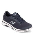 thumbnail image 3 of Zapatillas Skechers Gowalk 5 Qualify deportivas de malla para hombre, azul marino/azul, 3 of 9
