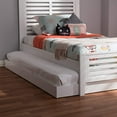 thumbnail image 3 of Baxton Studio Payton Modern and Contemporary White-Finished Twin Trundle (Includes Trundle Only), 3 of 3
