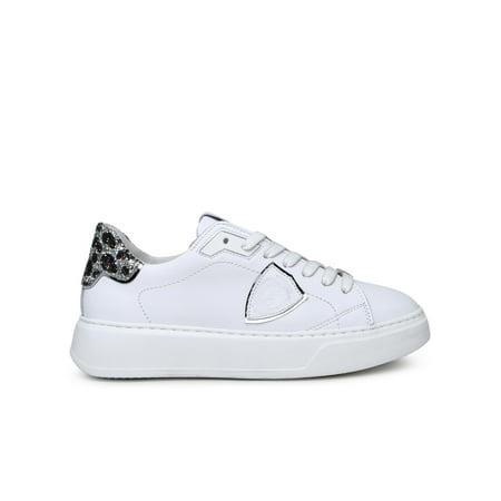

PHILIPPE MODEL SNEAKER TEMPLE IN PELLE BIANCA
