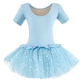 thumbnail image 2 of Girls Ballet Dress with Tutu, Sparkly Skirted Leotard, Stretch Dancewear for Ballet & Dance Class, 2 of 6