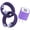 Purple, variant on 2.1A Dual Port USB C Charger Block, Fast Wall Charger Plug with 2-Pack 6FT Type C Charging Cables, Phone Charger Adapter Compatible with iPhone 17 16 15 14 Samsung Galaxy Android Phones, Blue