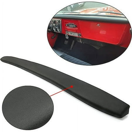 ECOTRIC Interior Dash Pad Dashboard Saddle Black for 1967-1972 Chevy Chevrolet GMC C10 Urethane Truck Pickup 67 68 69 70 71 72 Replace for D10016700 ECOTRIC Interior Dash Pad Dashboard Saddle Black for 1967-1972 Chevy Chevrolet GMC C10 Urethane Truck Pickup 67 68 69 70 71 72 Replace for D10016700