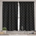thumbnail image 2 of Ambesonne Fleur De Lis Valance & Curtain, Classical Deco Royal, 55"x36", Charcoal Grey and Beige, 2 of 7