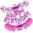 thumbnail image 2 of AMERTEER Star Blue Aluminum Film Birthday Balloons  13 Count, 2 of 9