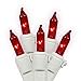 thumbnail image 3 of Vickerman 50 Lights Red White Wire End Connecting Lock Set with 4-Inch Spacing and 16-Feet Length, Comes in Box, 3 of 4