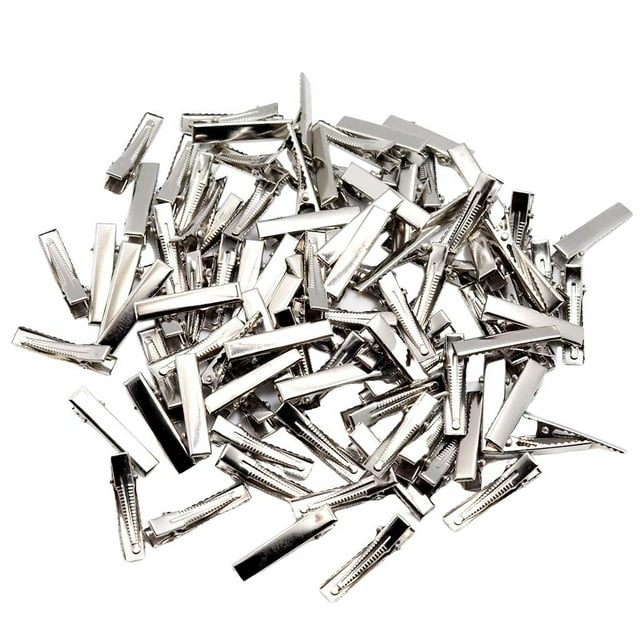 Paquete de 30 Pinzas de pelo planas Zulema 32mm 100pcs