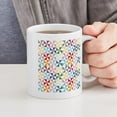 thumbnail image 4 of CafePress - Colorful Geometric Pinwheel Mugs - 11 oz Ceramic Mug - Novelty Coffee Tea Cup, 4 of 4