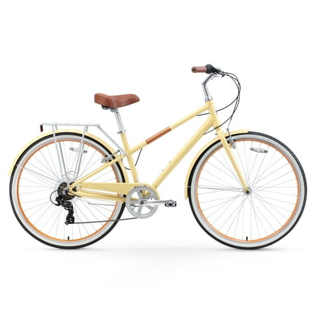 sixthreezero Cream Womens Hybrid Bike 7-Speed Uganda Ubuy