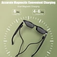 thumbnail image 4 of OBEST Gafas de Sol Inteligentes, Gafas con Audio Inteligente con Bluetooth, Altavoz y Micrófono Integrados, Música de Oído Abierto y Llamadas Manos Libres, para Deportes, Viajes y conducción, 4 of 5
