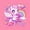 Hot Pink, variant on Aikeke Kawaii Magical Horse Twin Comforter Sets 2pcs, Starry Sky Rainbow Bedding Set,1 Comforter and 1 Pillowcase