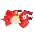thumbnail image 2 of Happy Date Christmas Cat Collar Breakaway with Cute Bow Tie Bell Kitten Collar Plaid Pattern Xmas Kitten Collar with Removable Bowtie Cat Bow tie Collar, 2 of 8