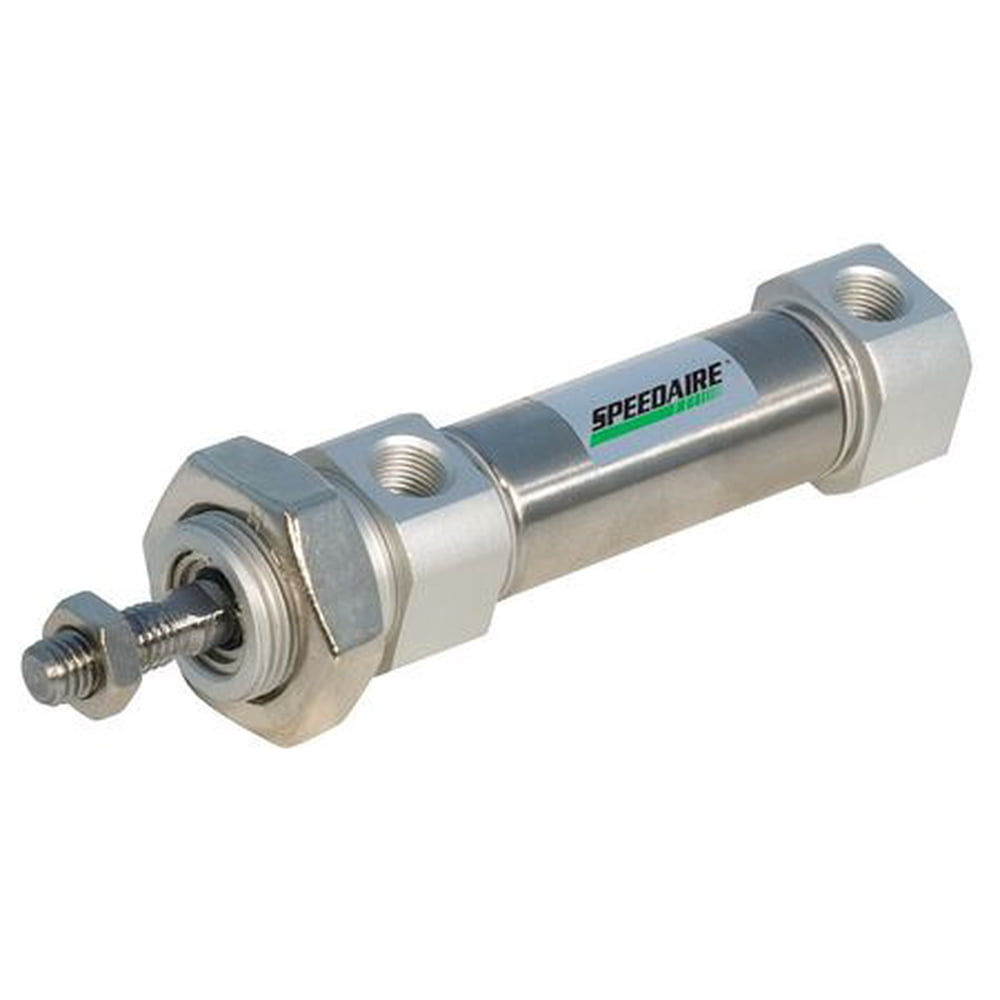 25mm Bore Round Double Acting Air Cylinder 160mm Stroke SPEEDAIRE