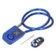 thumbnail image 2 of Candado de cable inalámbrico, contraseña de bloqueo de alarma, contraseña remota, candado de cable, candado de cuerda para bicicleta, rendimiento probado Jadeshay A, 2 of 8