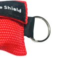 thumbnail image 4 of GFDYREE HEMOBLLO Sacs de Formation de Premiers Secours CPR, Porte-Clés CPR Masques de Premiers Secours, Kits de Porte-Clés Unidirectionnels Kits d'Urgence Portables pour Premiers Secours Ou Formation CPR (5 Pcs Rouge), 4 of 7