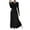 Black, variant on Winter Dresses for Women Stylish Scoop Neck Sweater Dress Fall Knit Maxi Dresses Long Sleeve Fitted Wedding Guest Dress