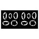 thumbnail image 4 of Toystoory Molde DIY para galletas, ropa interior, galletas, pan de jengibre, herramientas de silicona para hornear, moldes artísticos para 2Conjunto, 4 of 6