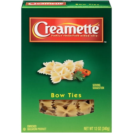 Creamette Bow Ties, 12-Ounce Box