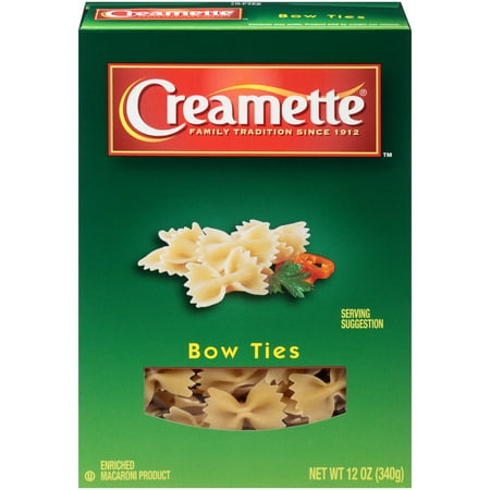 CREAMETTE, BOW TIES PASTA, ENRICHED MACARONI PRODUCT