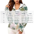 thumbnail image 3 of Uaswgudfs Women's UPF 50+ Sun Protection Hooded Jacket Full Zip Long Sleeve Lightweight Tropical Print Beach Cover Up with Finger Loops for Summer Hiking Vacation, 3 of 5