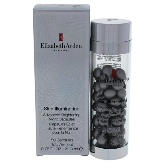 Skin Illuminating Brightening Night Capsules by Elizabeth Arden for Women - 50 Count Capsules