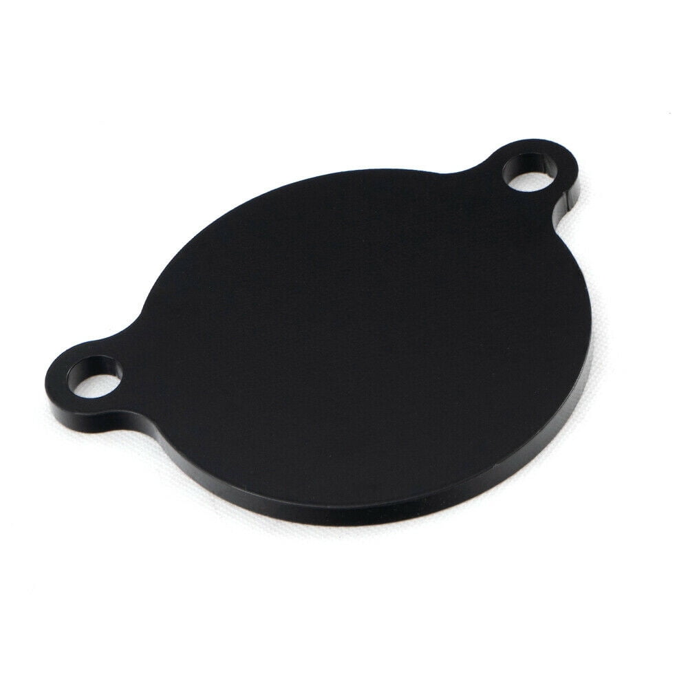 AR500 Steel Target Gong 6" -16" Painted Black Shooting Practice Plate for Interactive Shooting and Firearm Training at The Range