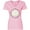 AD-Pink, variant on Inktastic Volleyball Gifts for Girls Women's V-Neck T-Shirt